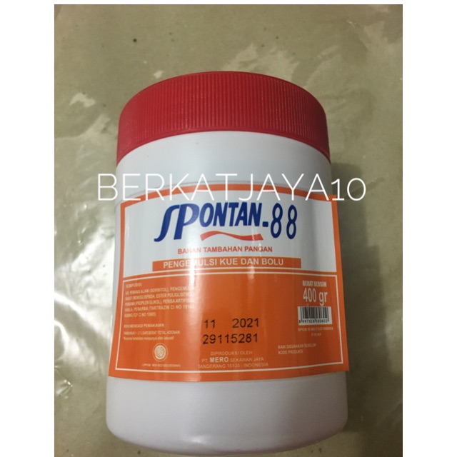 

Spontan 88 SP pelembut Pengembang Kue Cake 400 gr