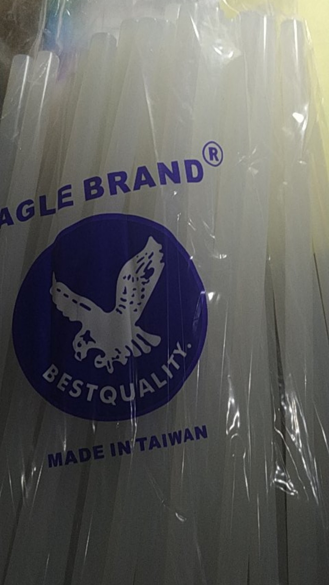 Lem Lilin Pak 1kg Diameter 1.2cm Lem Tembak Lem Bakar Uk.besar Refill Glue Gun Putih Grade A Taiwan