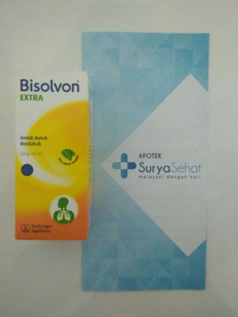 BISOLVON Sirup 60ml untuk Pengencer Batuk Berdahak