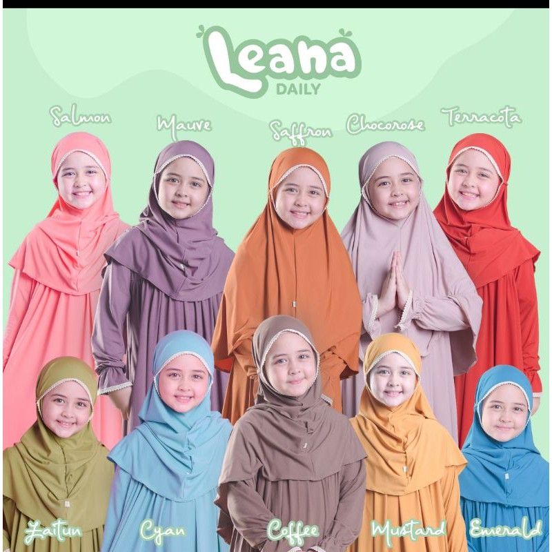 GAMIS DAILY ANAK LEANA BY AAHVA