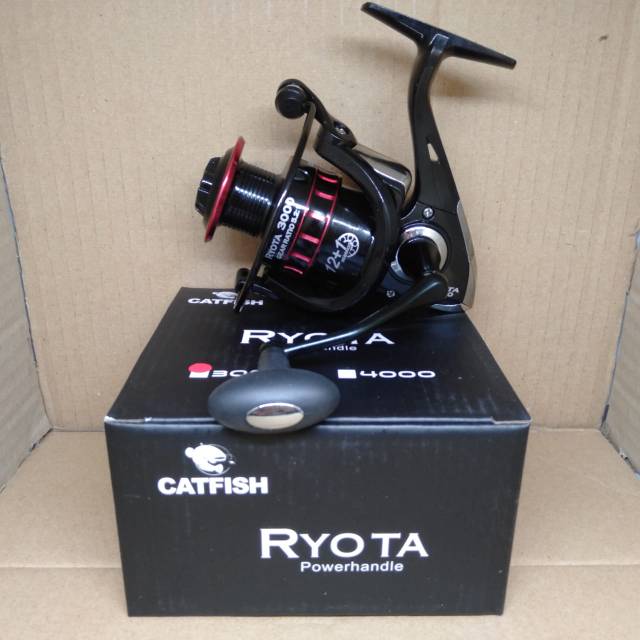 Reel catfish ryota 3000 power handle