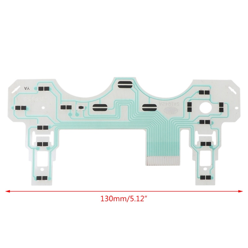 Btsg Kabel Film Sirkuit Pita Keyboard Konduktif Flex PCB SA1Q42A Pengganti PS2 Untuk Sony Game Getar Controll