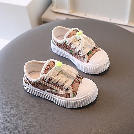 [COD] Sepatu sneakers anak perempuan 0-6 Tahun / Sneakers bayi Import Korea unisex / Brownieground