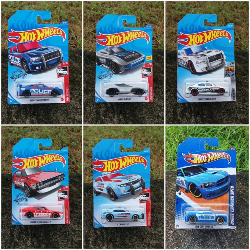 hot wheels model polisi / hot wheels police