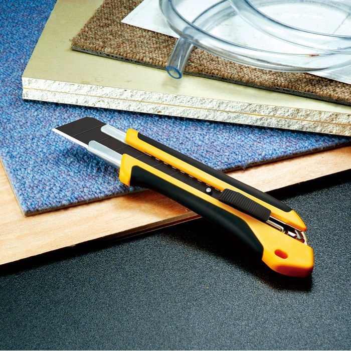 

Jual Pisau Cutter 25Mm Xh-Al Olfa Auto Lock Snap-Off Blade Cutter Limited