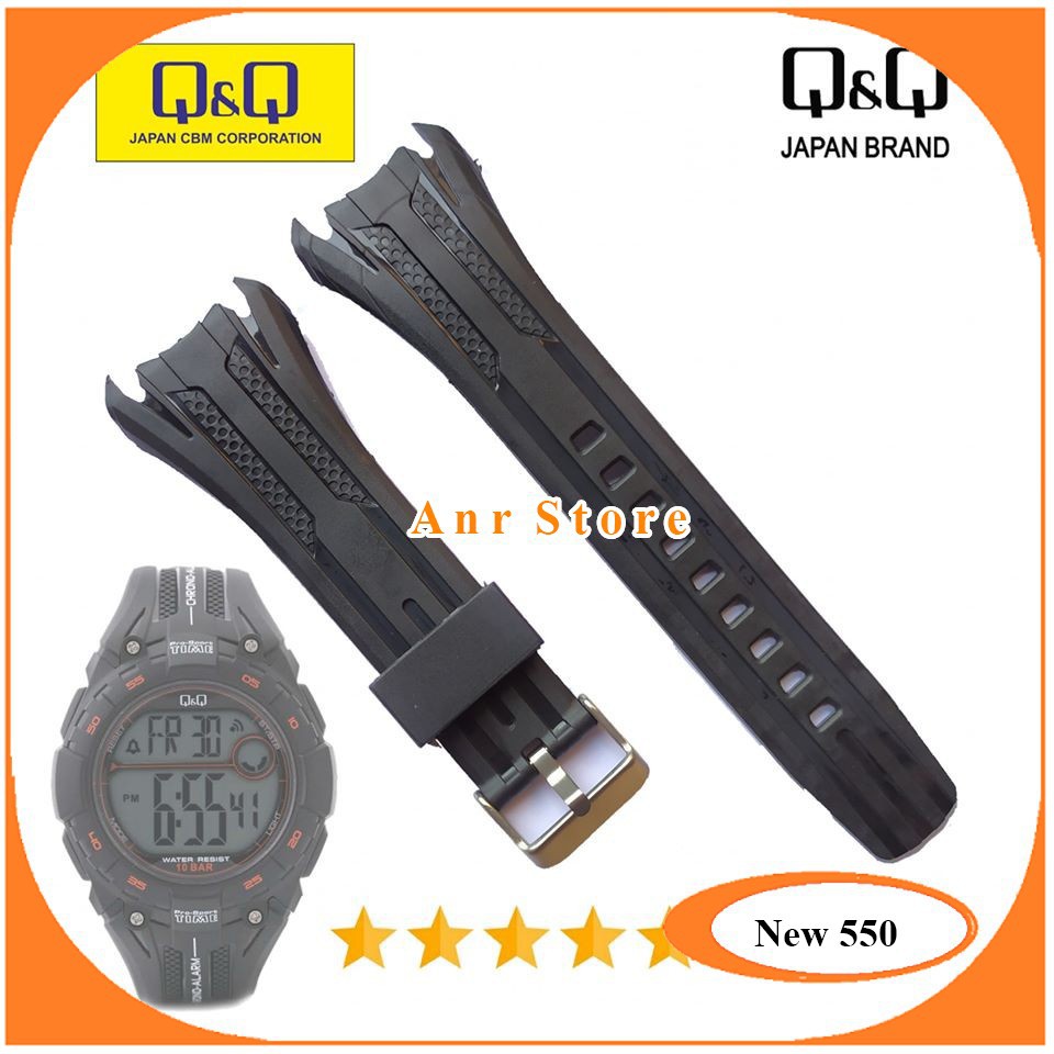 Tali Jam Tangan Q&amp;Q QnQ M121 M-121 M 121 Termurah