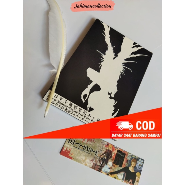 

✨ BISA COD ✨ Buku anime Death Note ( replika buku deathnote ) - Cover B