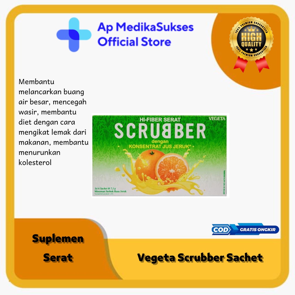 Vegeta Scrubber Sachet