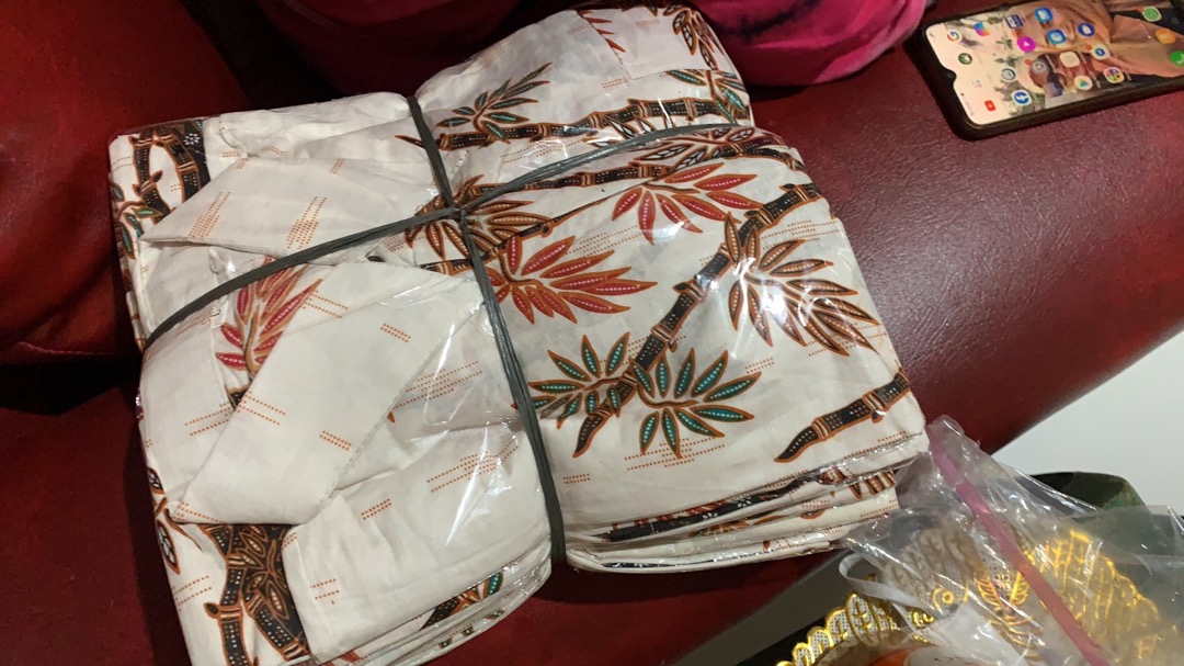 Bswart Batik Hrb026 Kenongo Hem Pendek Padi Pekalongan M L Xl Batik Pria Murah Modern Grosir