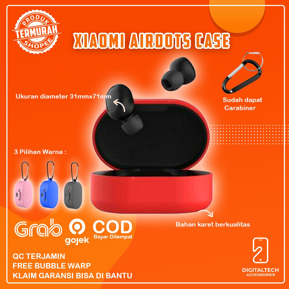 Jual Case Silicone Pelindung Xiaomi Redmi Airdots Mi Air dots TWS