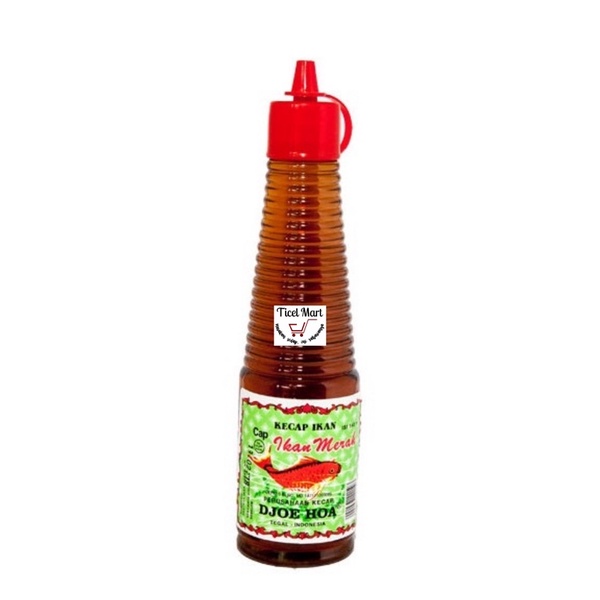 Kecap ikan Djoe Hoa 140 ml cap ikan merah djoehoa