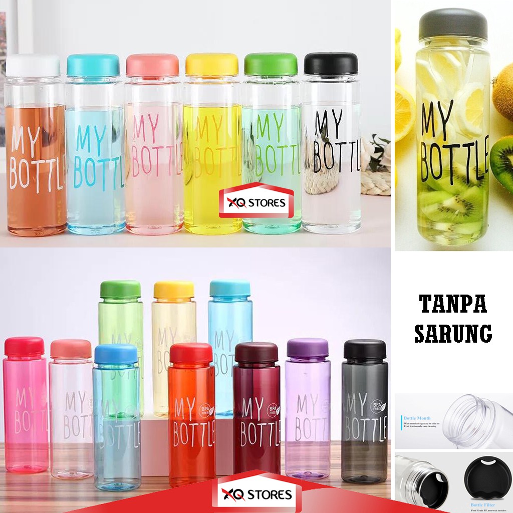 Jual My Bottle My Bottle Tanpa Sarung Botol Minum Tritan 500 Ml Mybottle Botol Murah 