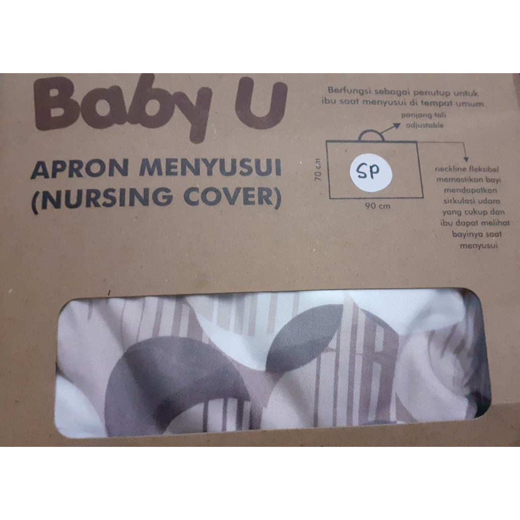 Baby U Nursing Cover (Apron Menyusui)