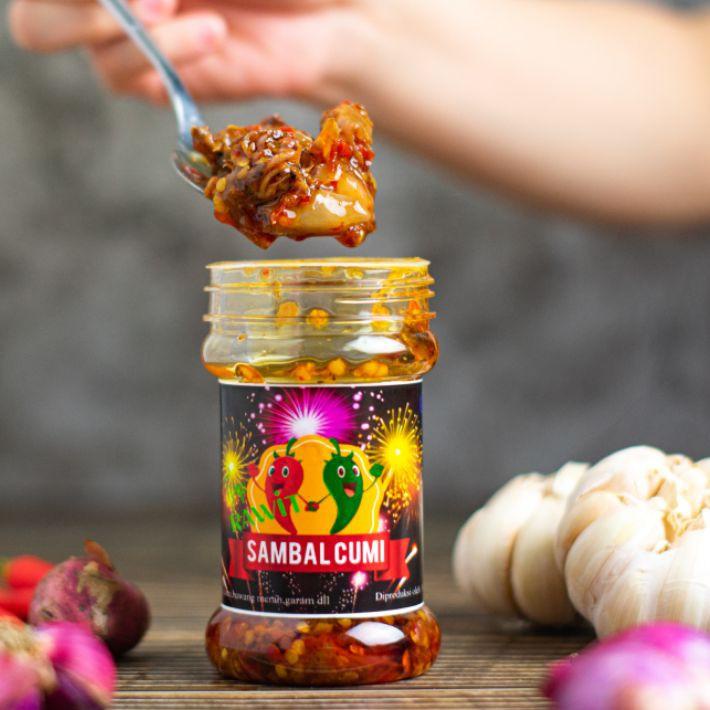 

Kekinian - Sambal Baby Cumi Pedas tjap rawit