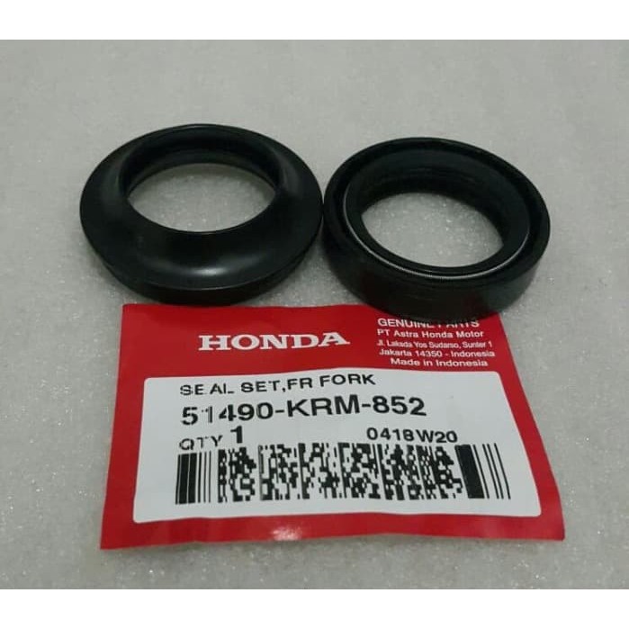 Seal Set FR Fork (Seal Shock Depan) – Supra GTR 150, Mega Pro 2010, New CBR 150R K45G, New CB150R
