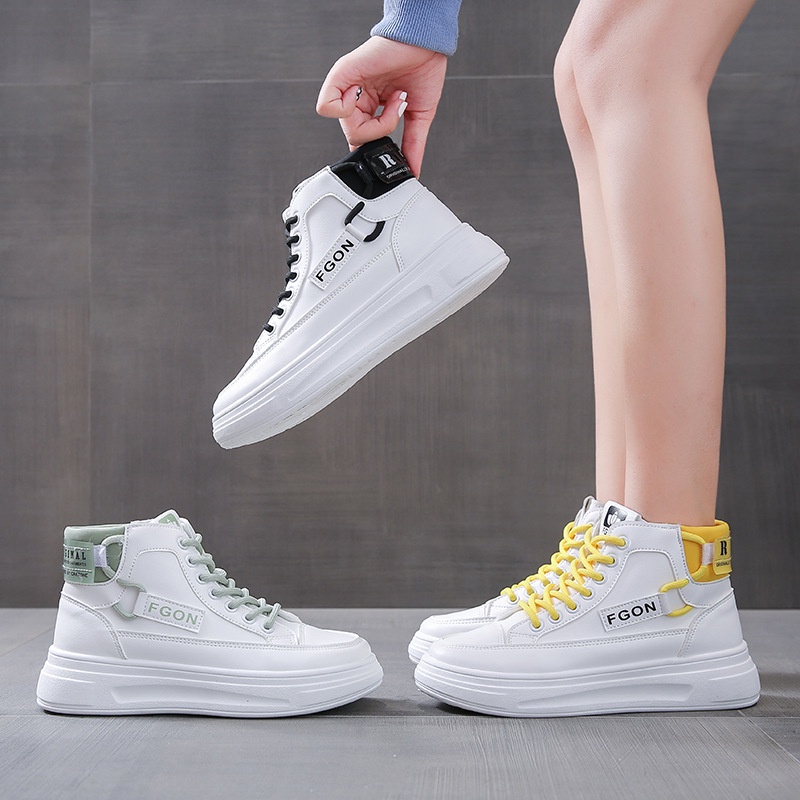 TBIG [COD] Sepatu Sekolah Sneakers Import Shoes FGON Fashion Wanita Sepatu Korea Style Sekolah Kuliah