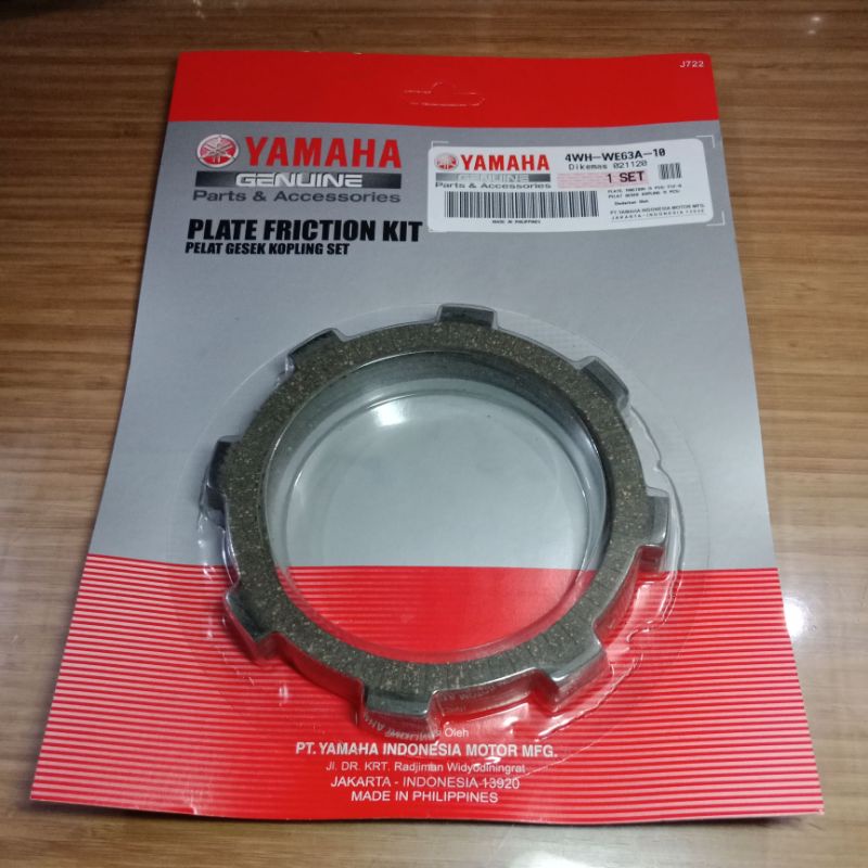 KAMPAS PLAT KOPLING SET 4WH JUPITER Z LAMA BURHAN VEGA R LAMA NEW CRYPTON F1ZR FORCE F1 ZR FIZ R ALF