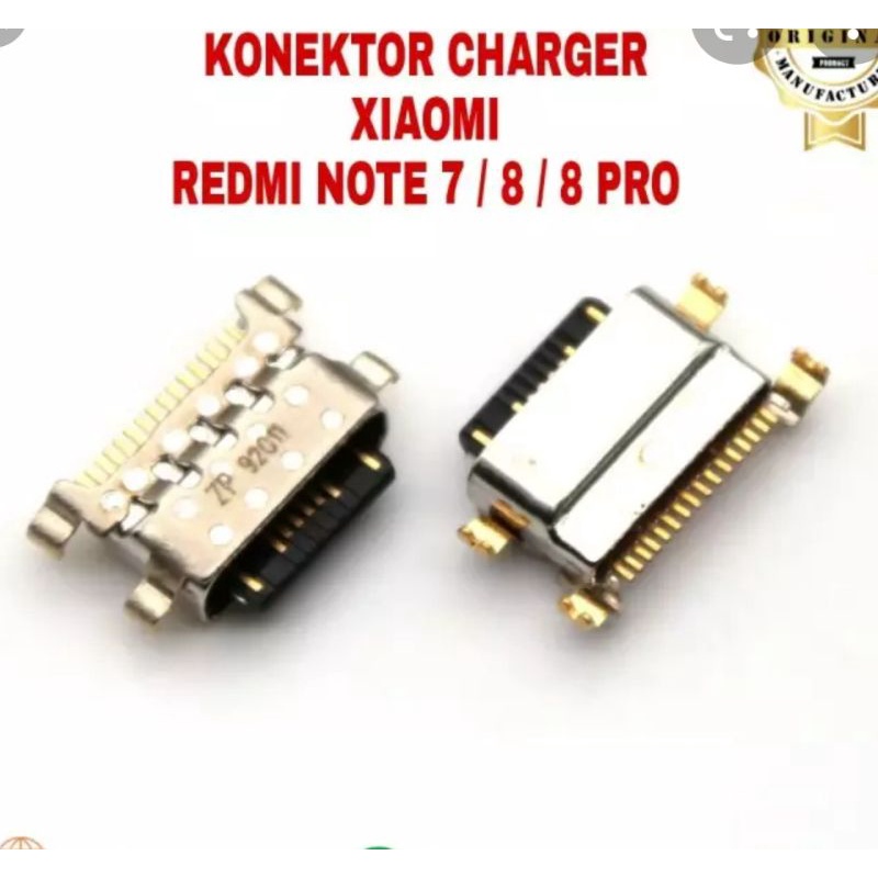 KONEKTOR CONEKTOR CONECTOR CASAN PLUG IN CAS REDMI NOTE 7 8 8PRO