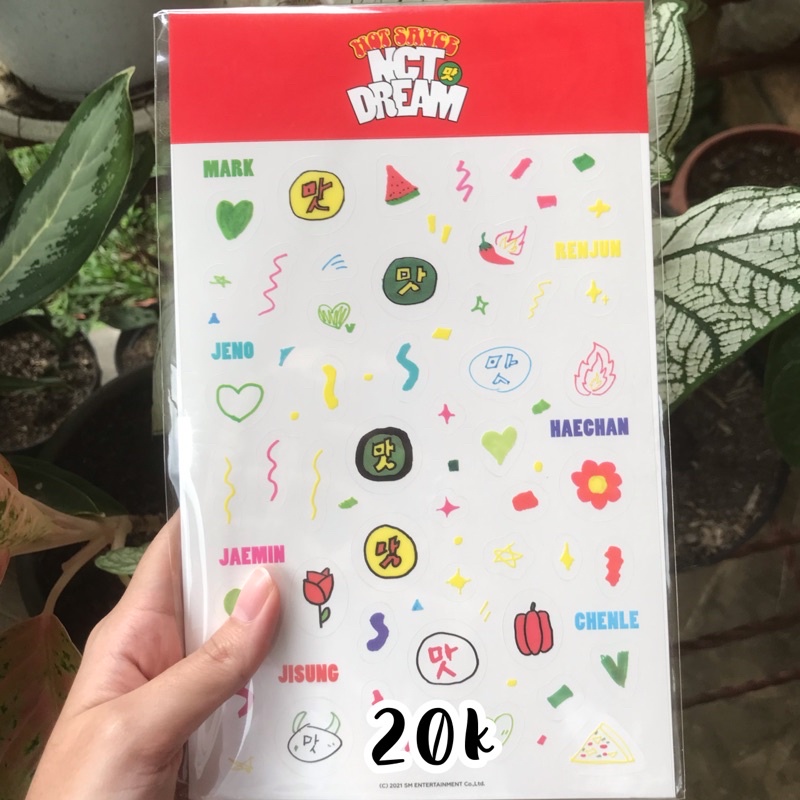 Sticker Deco MD Hot Sauce NCT Dream