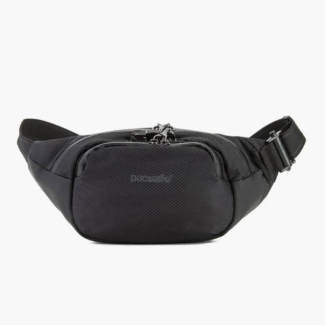 Tas pinggang Pacsafe Venturesafe X Anti-Theft Waistpack Black