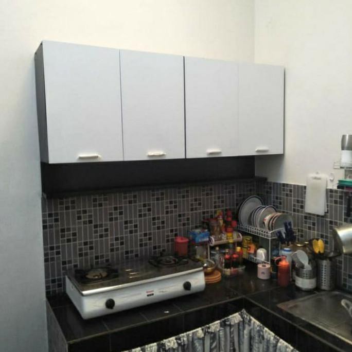 Kitchen Set Atas 4 Pintu / Lemari Gantung / Rak Gantung Dapur 281 Beliaadi