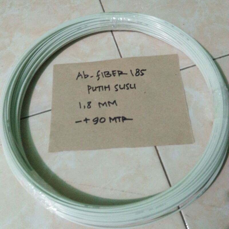 jeruji fiber sangkar/layang2 naga putih susu ukuran 1,8mm