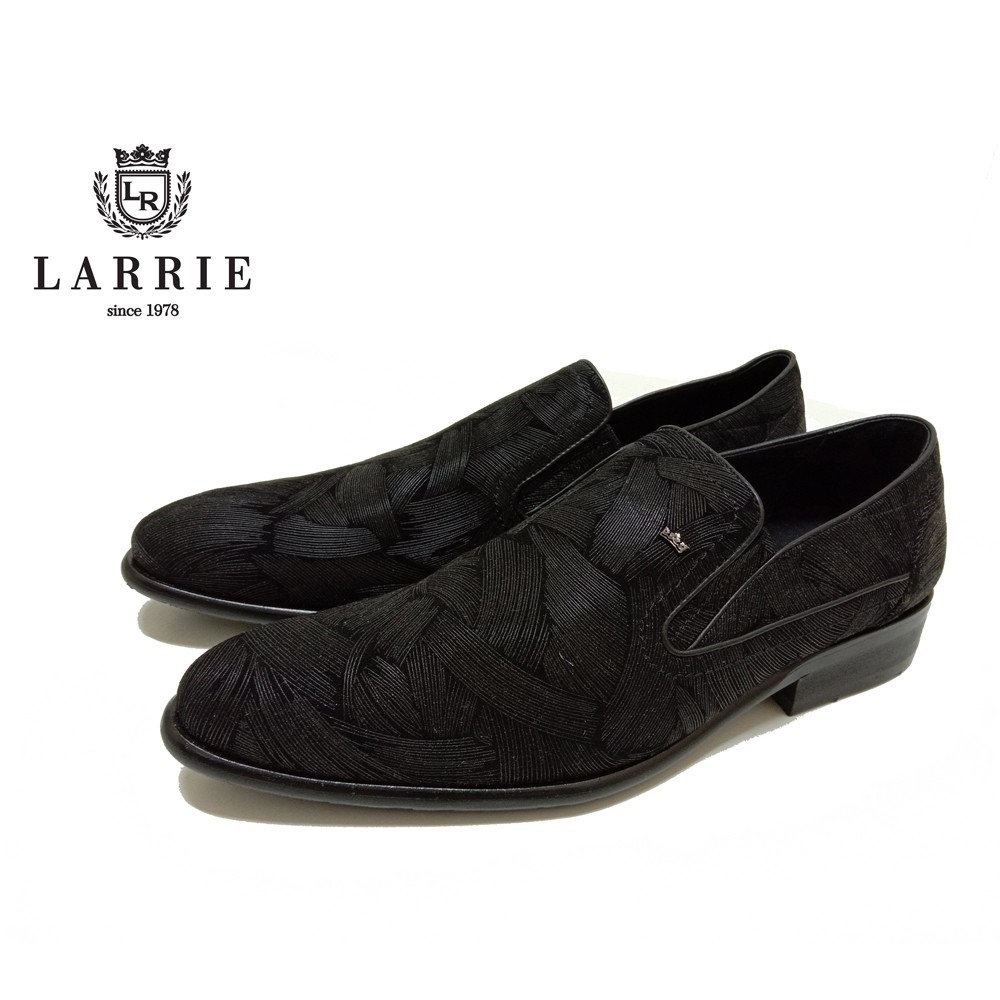 LR Larrie Men Black Formal Shoes 901950-PI1-1 BLACK
