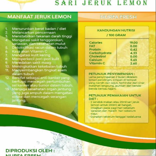 

Nurfa Fresh & Jus Diet adalah minum untuk kesehatan,, bisa jg untuk menurunkan dan menaikkan BB,, ko
