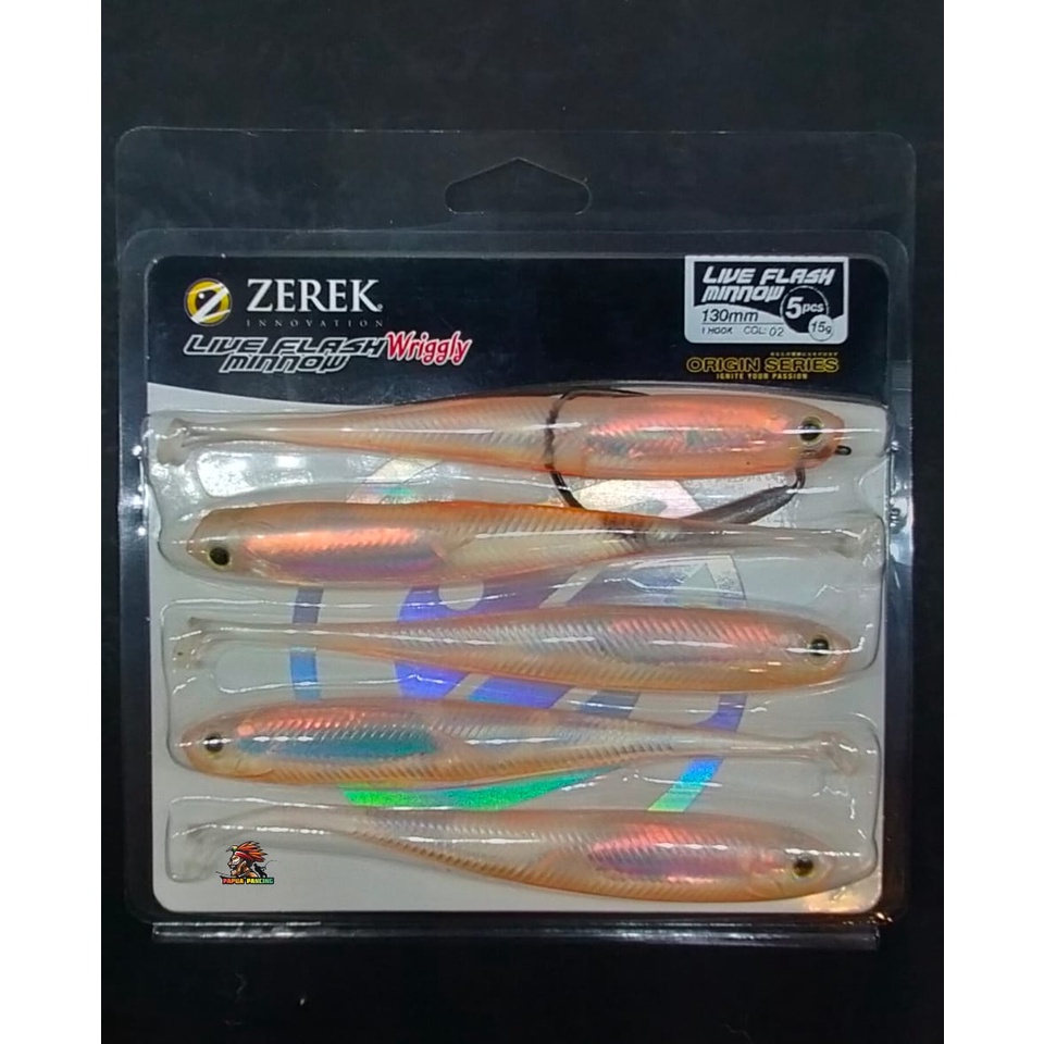 ZEREK LIVE FLASH MINNOW WRIGGLY 130MM 15GR COL. 02