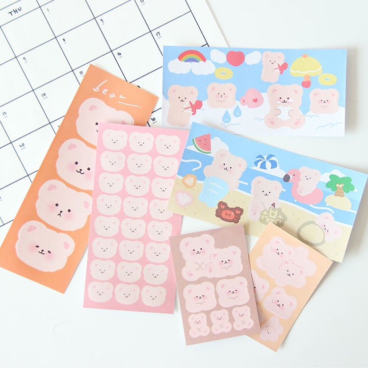 

Bear Sticker Scrapbook