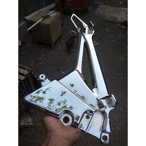 postep tirger revo original sudah crom chrome krom