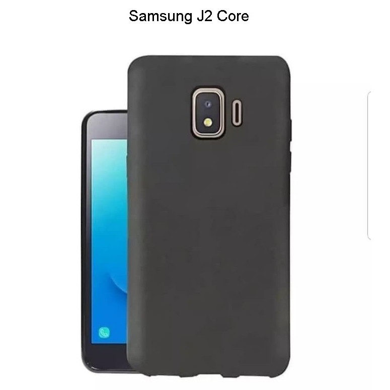 Case Samsung J2 core Ultraslim Black Matte - Hitam