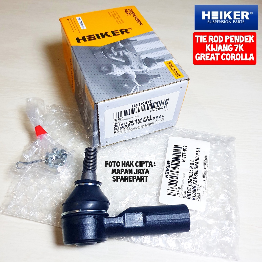 TIE ROD END - TEROT PENDEK KIJANG KAPSUL / GREAT COROLLA HEIKER