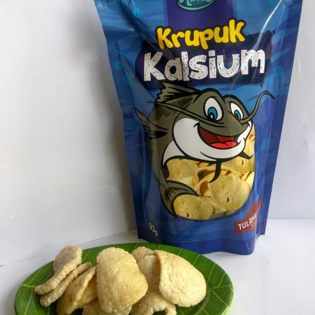 

Kerupuk kalsium renyah gurih no MSG