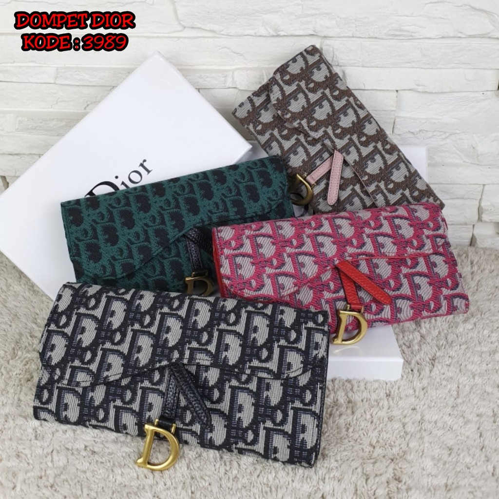 RESTOKKK DOMPET DIOR 3989 ( SET BOX DIOR )