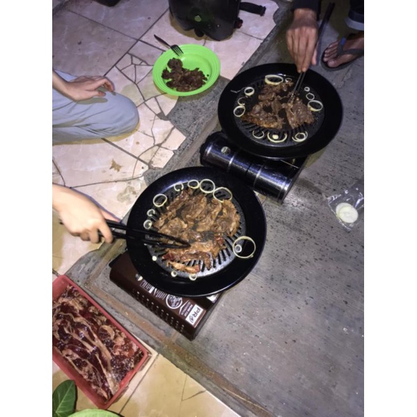 kompor portable + grill pan