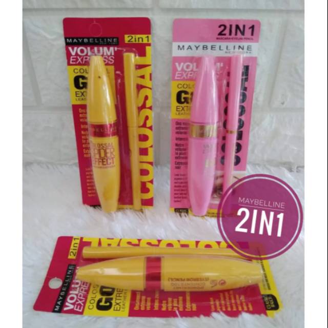 Maybelline Kolosal 2in1 Maskara & Eyeliner