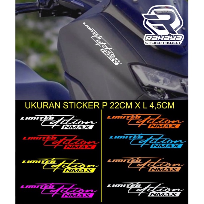 cutting sticker limited edition nmax