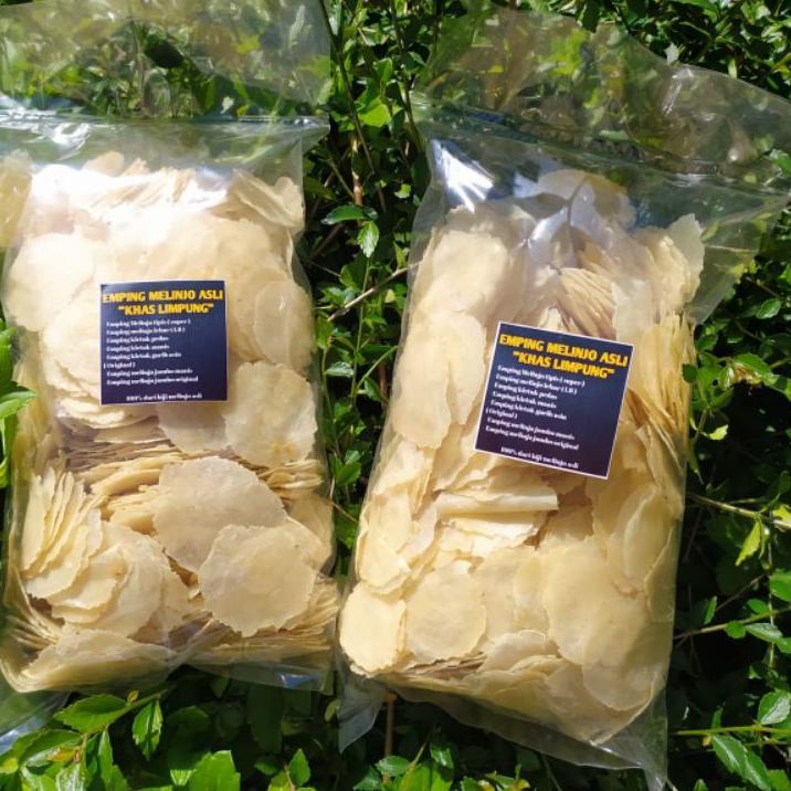 

[KODE MGSRQ] Emping melinjo mentah super tipis 1kg || emping melinjo mentah asli khas limpung
