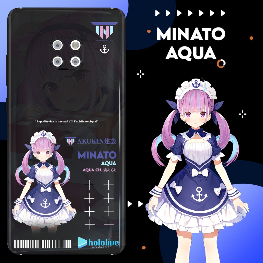 Phone Case Hololive Minato Aqua