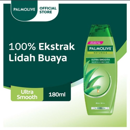 PALMOLIVE Naturals Aloe Vera Ultra Smooth Shampoo Conditioner Rambut Halus Lembut Sehat