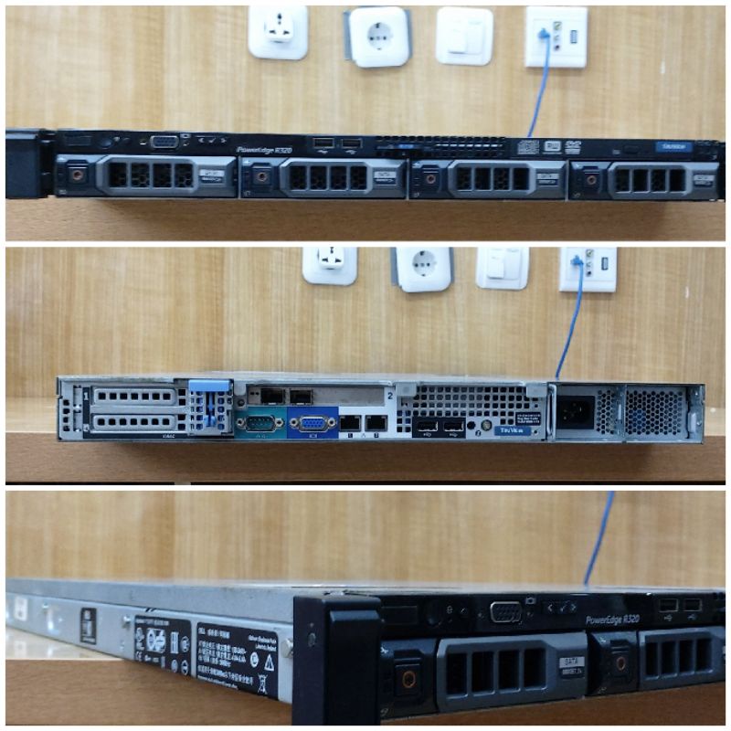 Server Dell PowerEdge R320Xeon e5-2403V2 Ram 24gb Hdd 2Tb