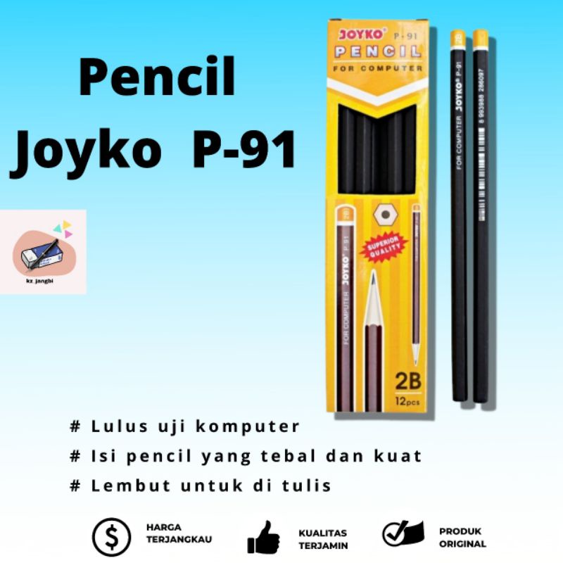 

Pencil Pensil Joyko P-91 2B