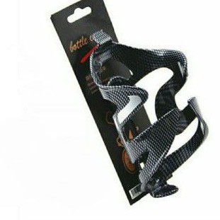 HOLDER BOTOL MINUM SEPEDA MTB MOTIF CARBON