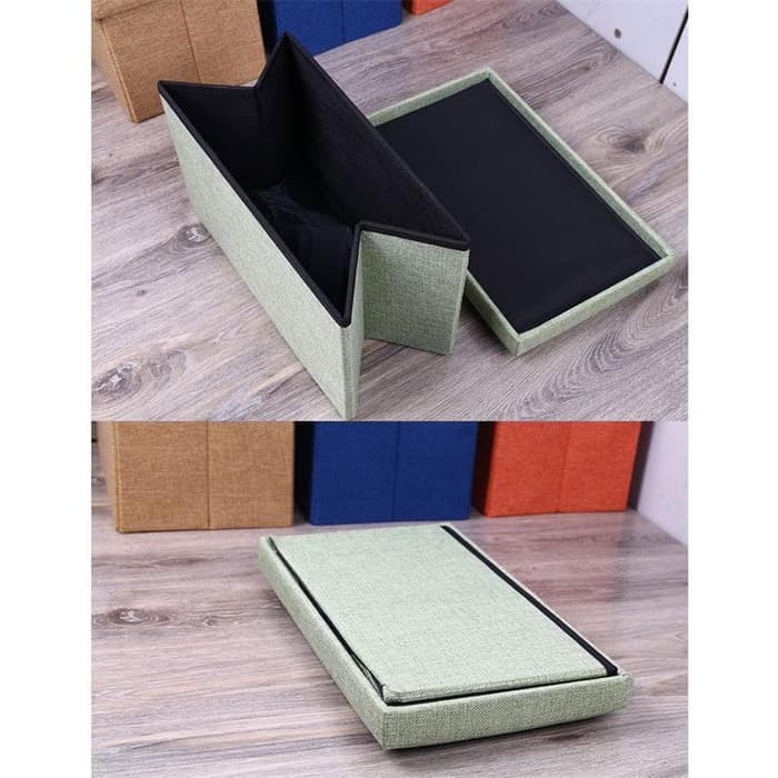 Alfaindo Box penyimpanan Multifungsi Kursi Stool Tempat Mainan Sepatu Buku Bahan Cotton SB014