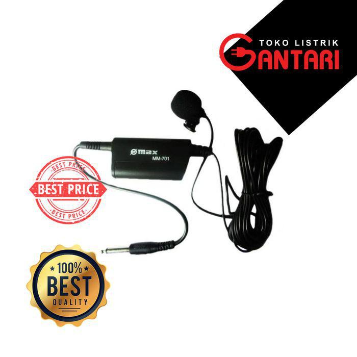 Clip On Mic Kabel Murah MAX MM-701