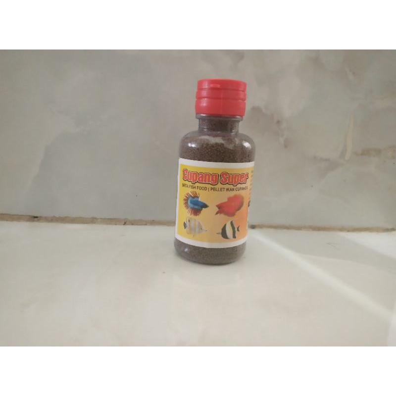 cupang super pakan ikan cupang / pelet ikan cupang