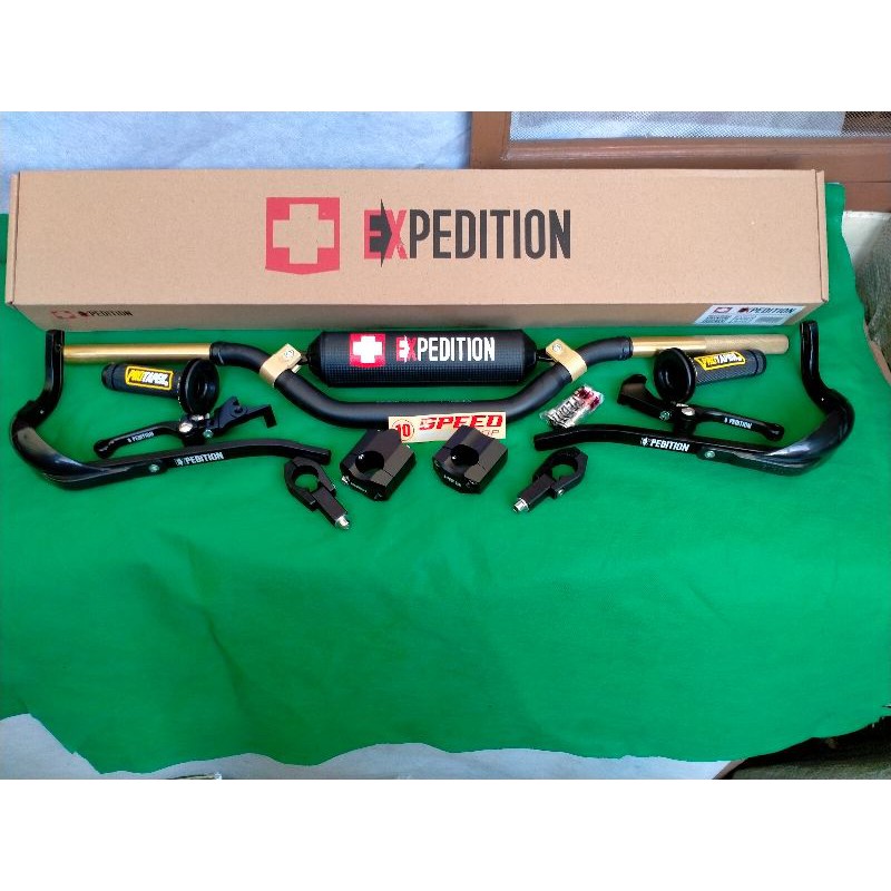 Paket Stang Fatbar Twinwall Expedition Crf Klx Dtracker Set Handle Stang Crf Klx Dtracker Twinwall