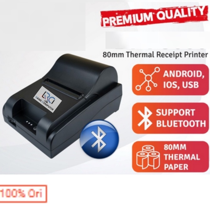 C80BT IWARE PRINTER THERMAL 80MM USB + BLUETOOTH + RJ11