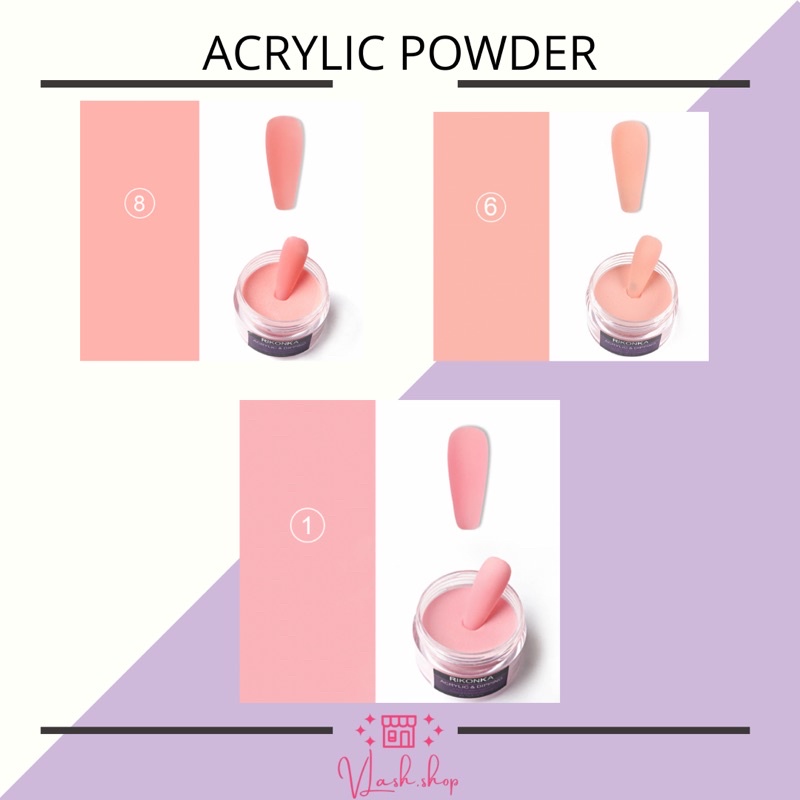 ACRYLIC POWDER NUDE SERIES NATURAL 15gr